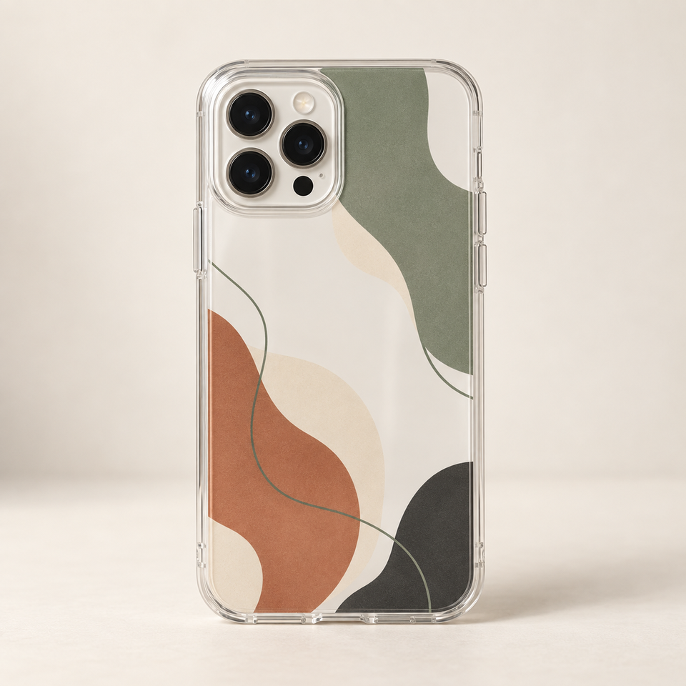 Clear Phone Cases blank design template