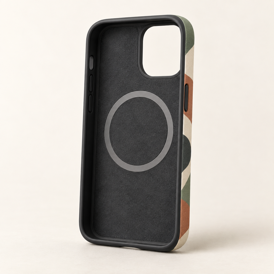 MagSafe Tough Phone Cases blank design template